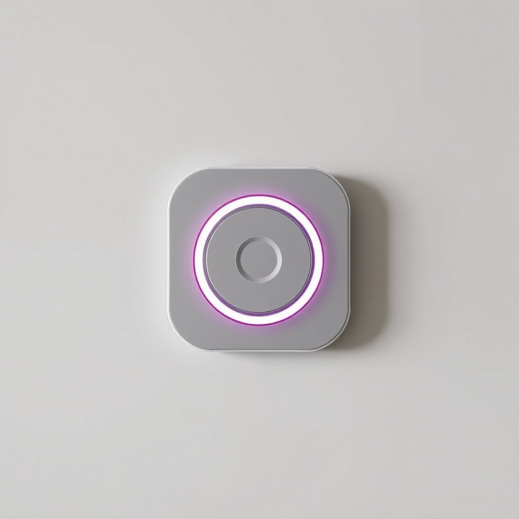 Bir evin farklı odalarına monte edilmiş üç Ring Alarm Pro hareket sensörünü gösteren geniş